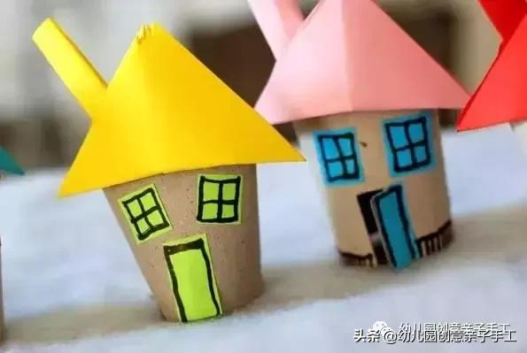 幼儿园手工制作小卡纸大全,圆形卡纸秘密