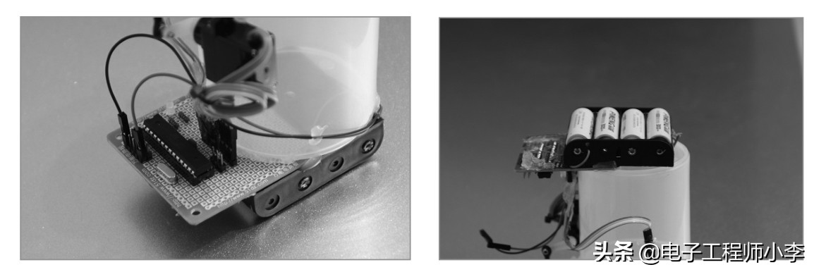 单片机智能感应垃圾桶设计,单片机收纳箱设计