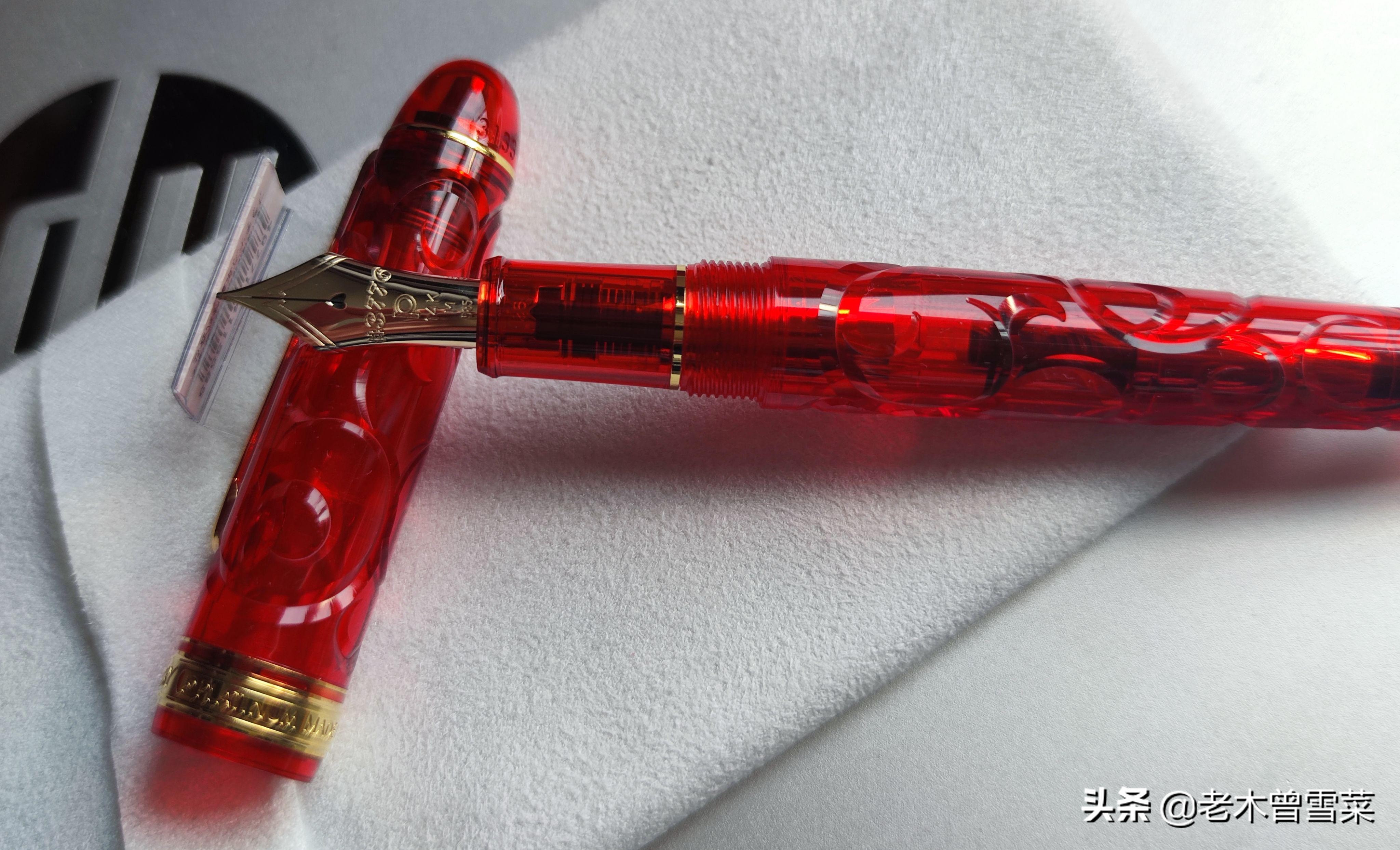 富士旬景收尾~白金3776锦秋限定钢笔分享