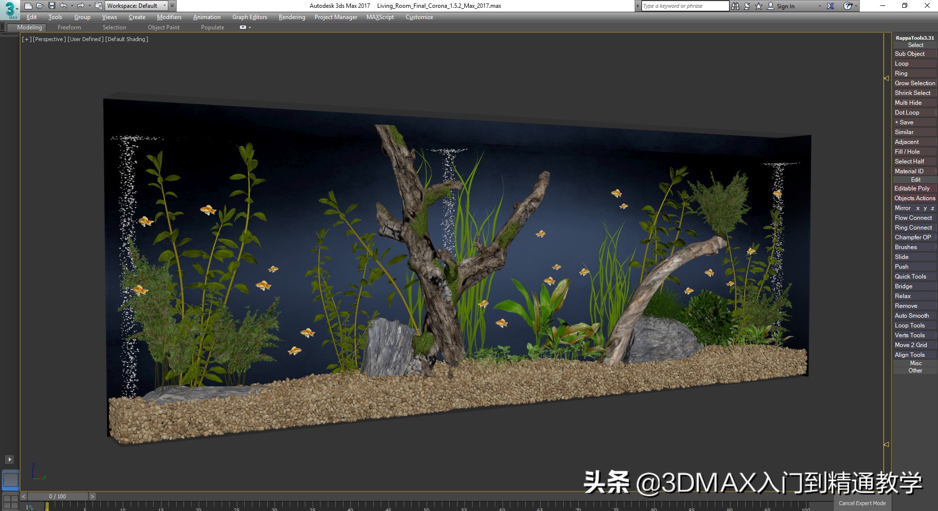 那些好看的效果图是怎么做的,耗时56小时才完成作品