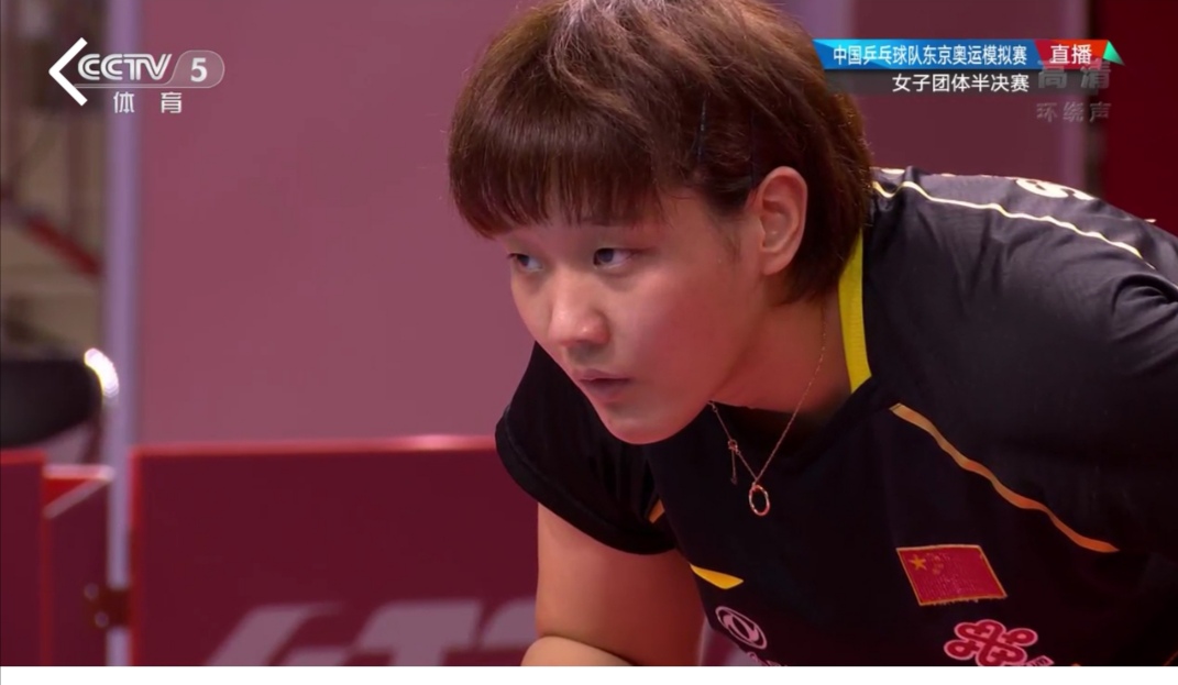 刘诗雯在奥运中的颜值排名,奥运模拟赛乒乓球女团完整版