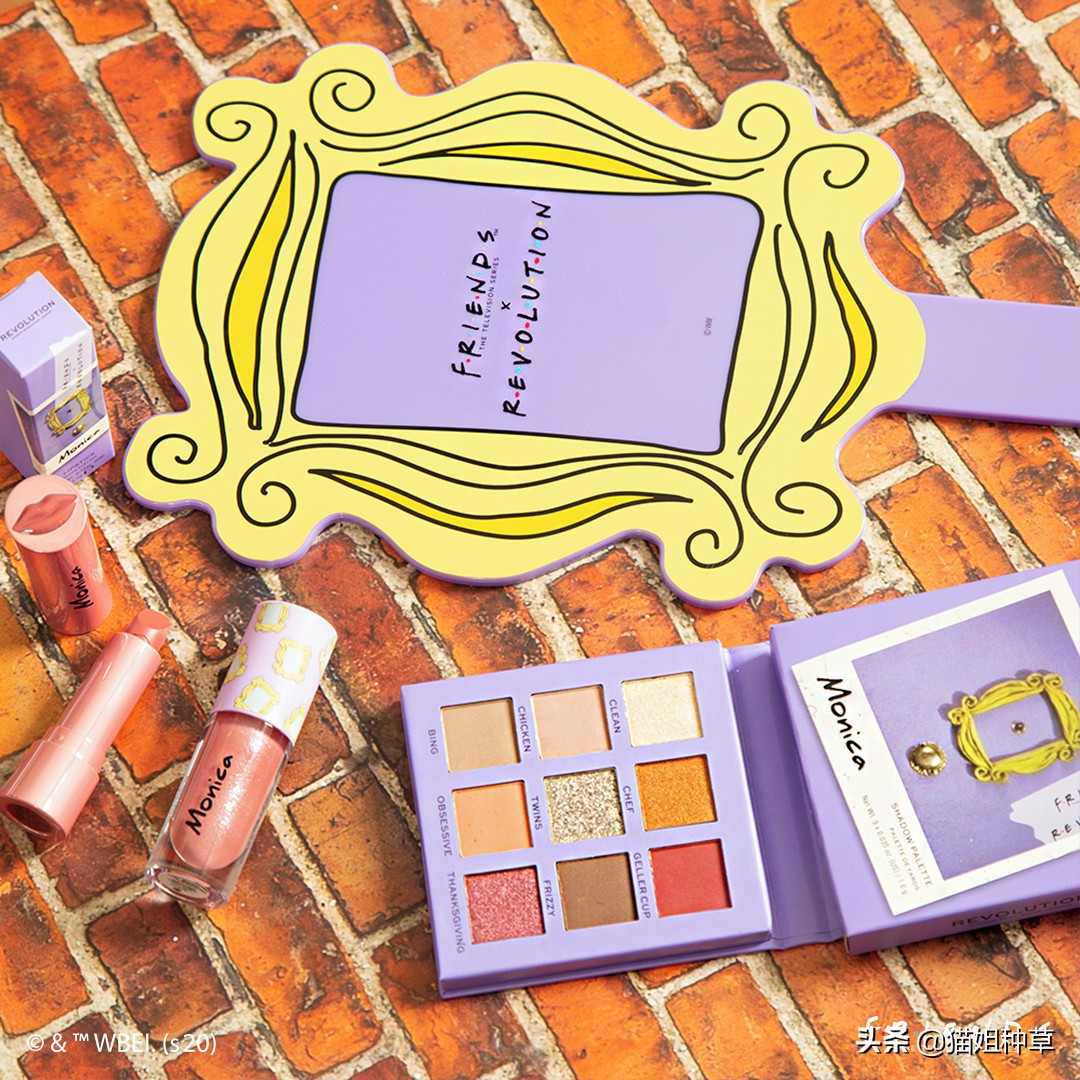 老友记联名版,老友记联名眼影盘