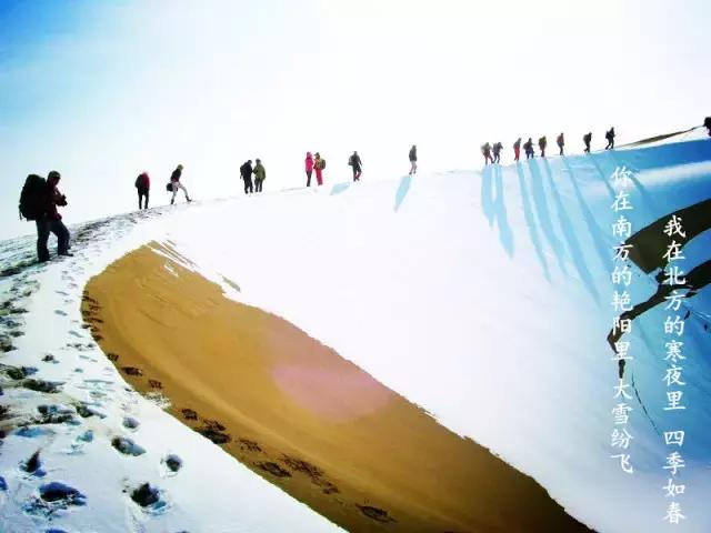 谁说冬天只有严寒,谁说大西北的荒漠寸草不生