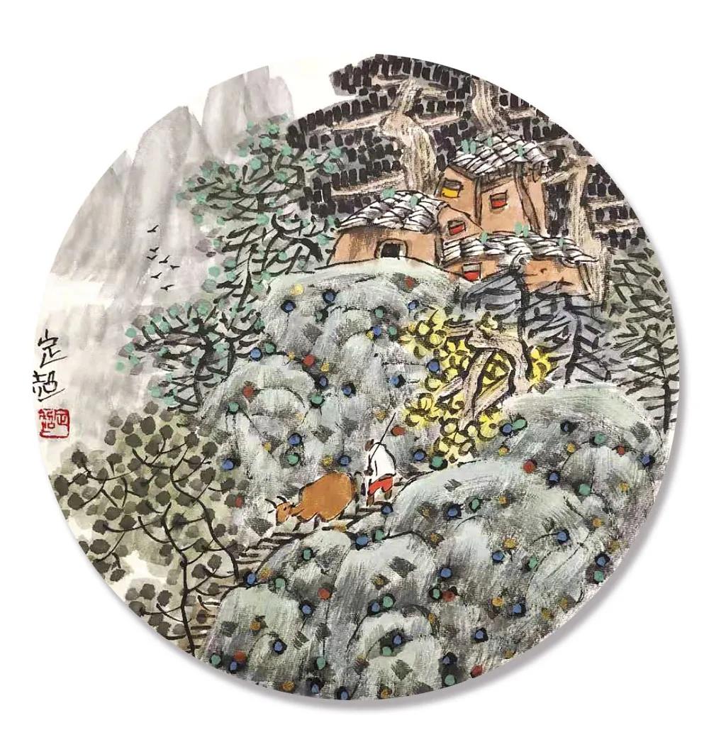 谢定超现代山水画艺术,谢定超山水画欣赏