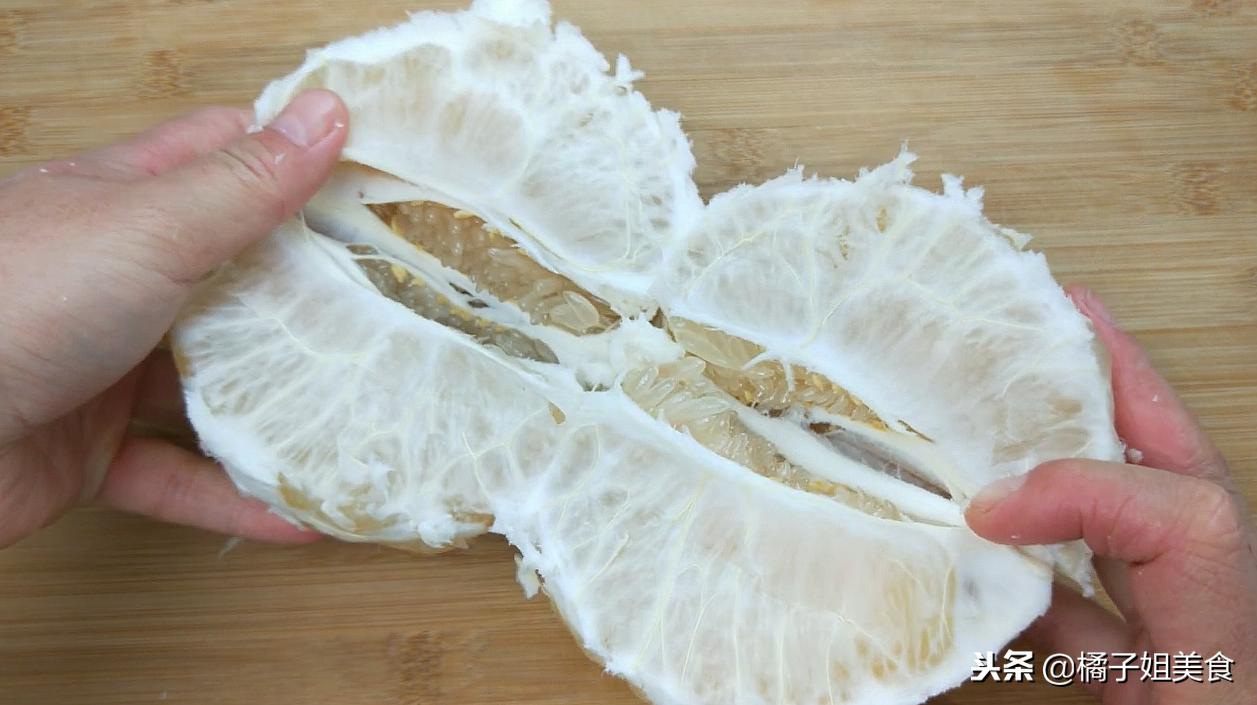 柚子好看又好吃的方法,柚子最好吃法