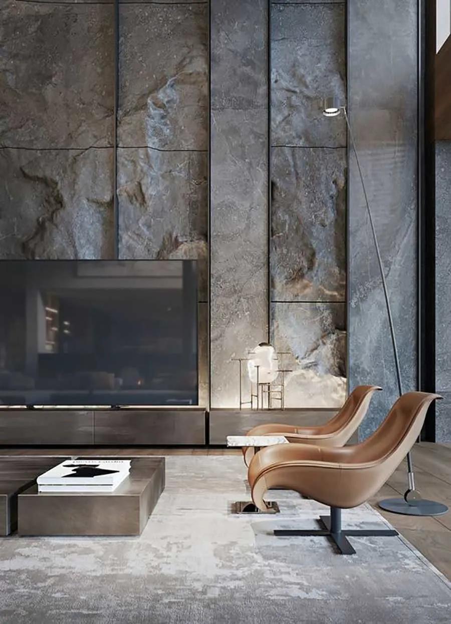 30种电视背景墙,2022最火的100款电视背景墙设计