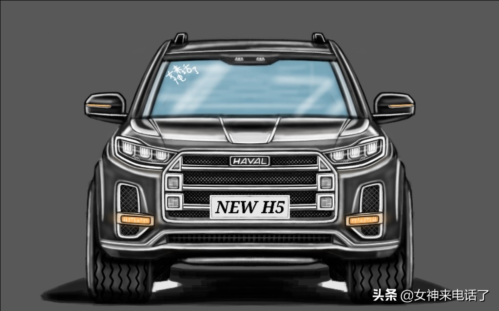 哈弗h5新款硬派改装,大猜想春节豪车