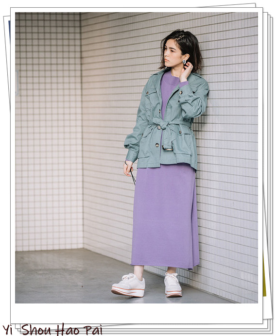 老外把这类衣服叫“Safari”，适合做春装！日本女人很流行穿