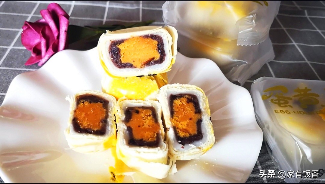 蛋黄酥9.9一箱包邮,蛋黄酥一箱9.9包邮