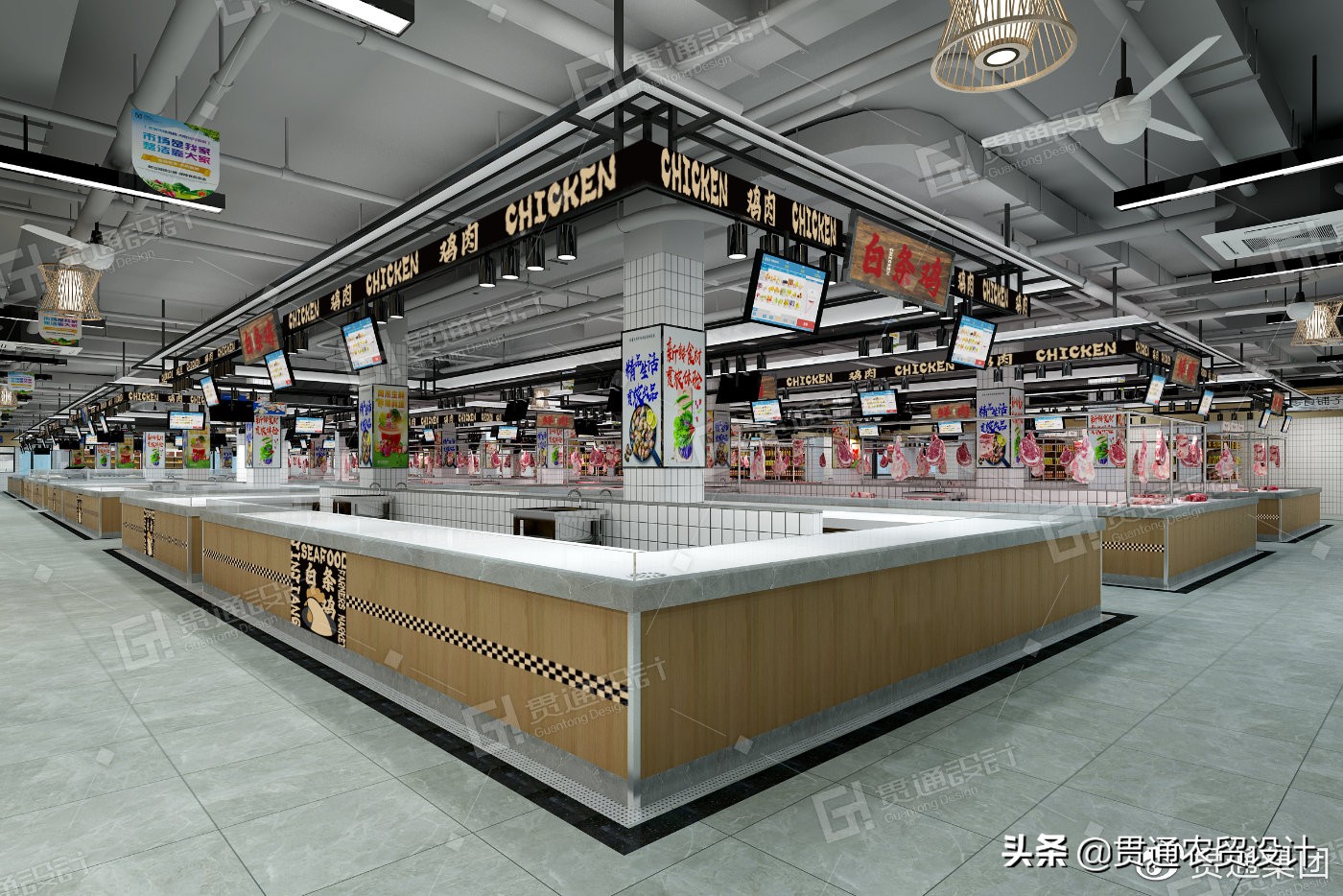 鱼台贯通农贸市场最新动态,贯通农贸市场壹号码头海鲜城