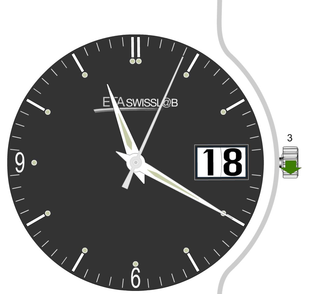 飞亚达手表调日历的正确方法,海鸥手表调日历的正确方法