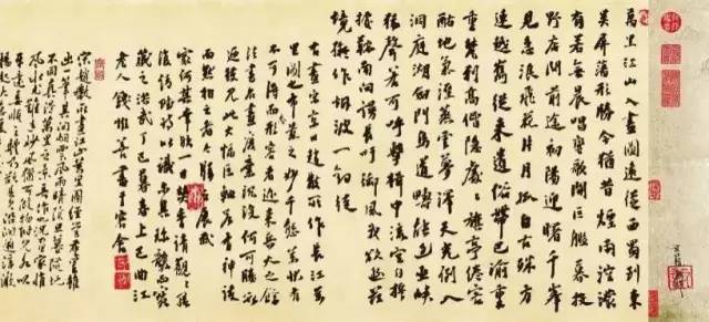 近现代名家画水,历代名家绘画水墨写生图