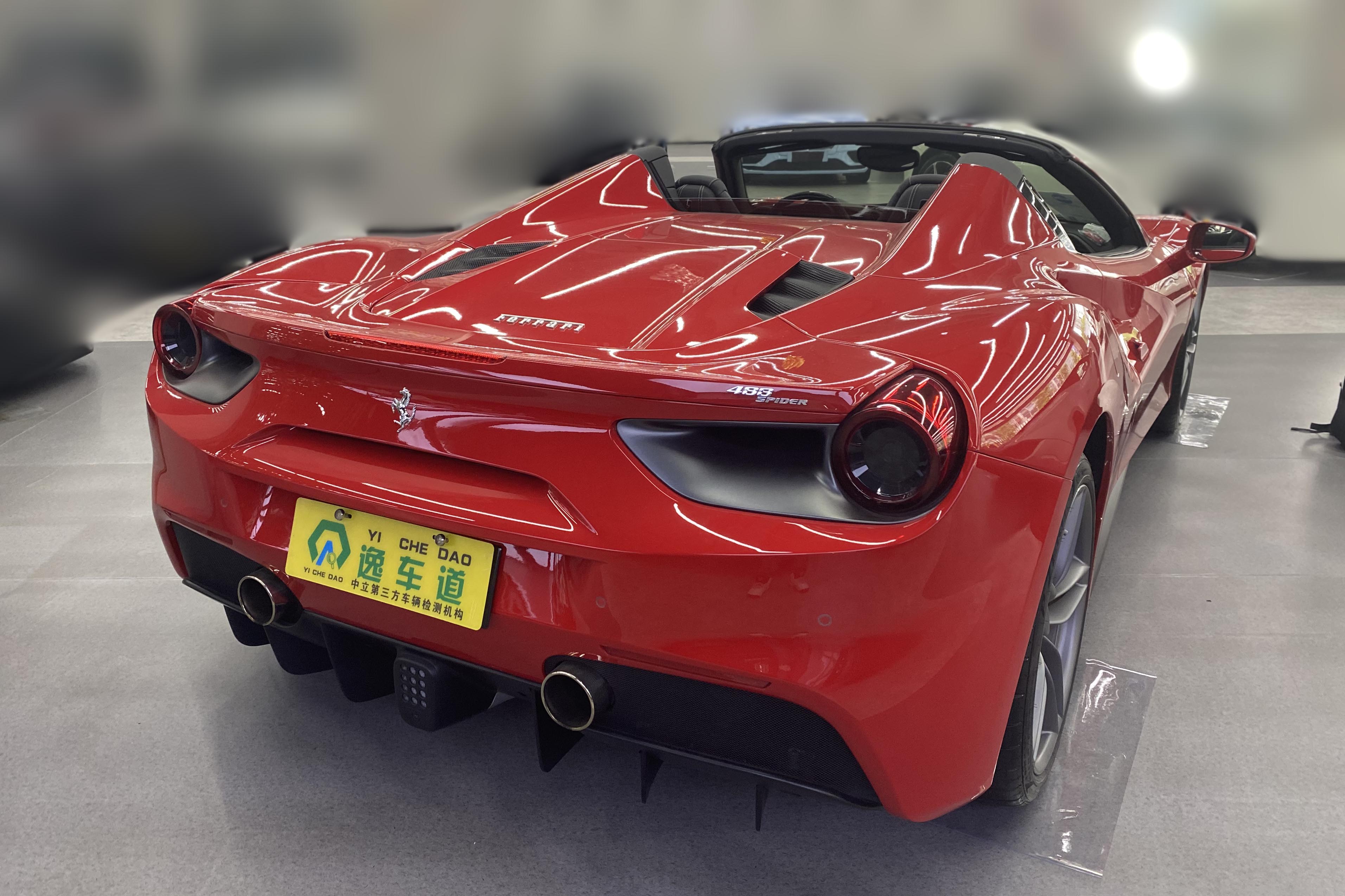 300000买的法拉利488修复,2018年的法拉利488还值多少