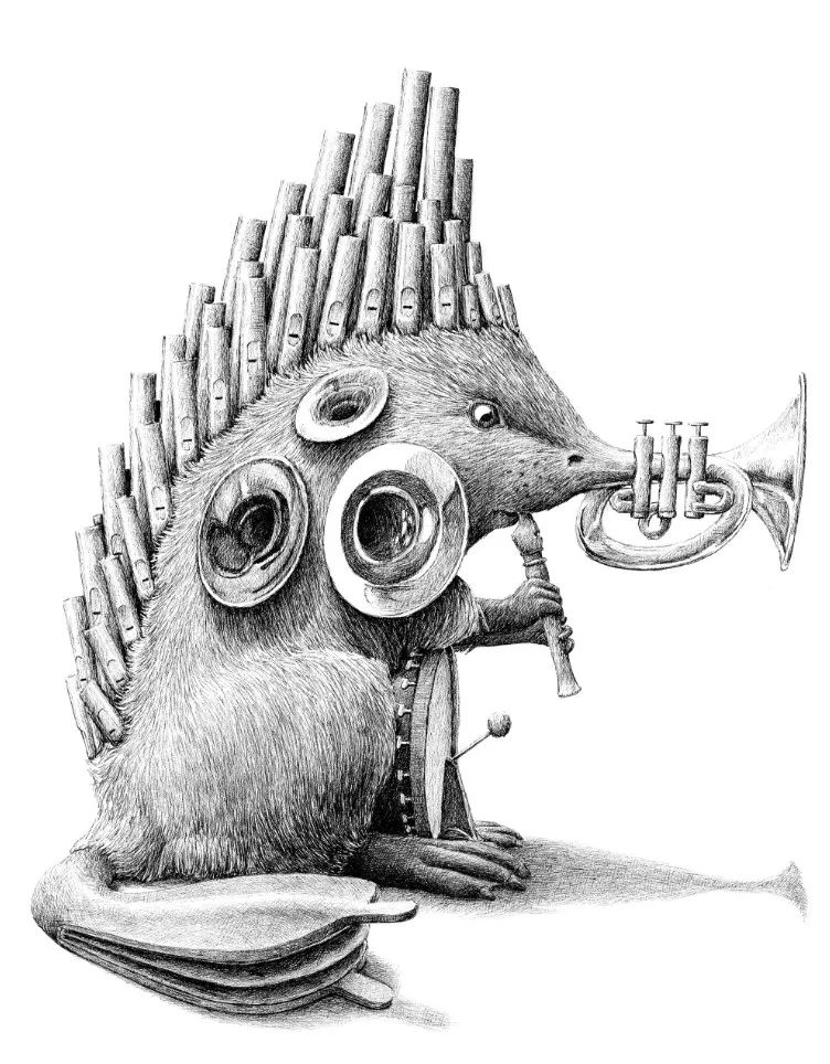 脑洞大开的创意绘画方式,脑洞大开的素描