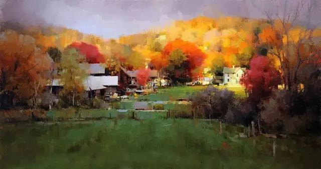 中俄友好美术作品,俄罗斯画家的油画艺术美到极致