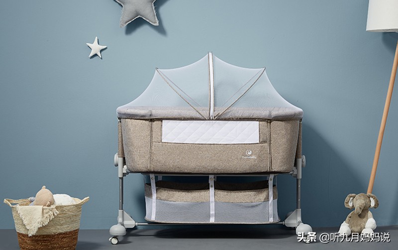 让孩子大人都能安心睡，婴儿床要挑选好~