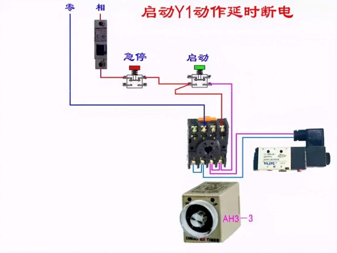 电工正反转电路图和实物接线图,低压电工考试实操实物接线图
