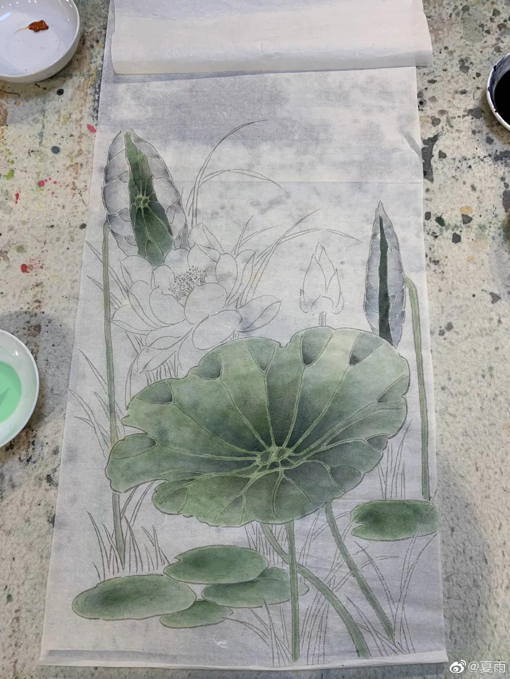 影帝夏雨书法真迹,演员夏雨晒书法作品