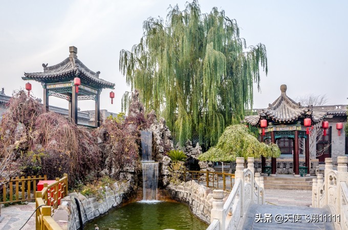 山西祁县乔家大院取景地 (山西乔家大院全景视频图)