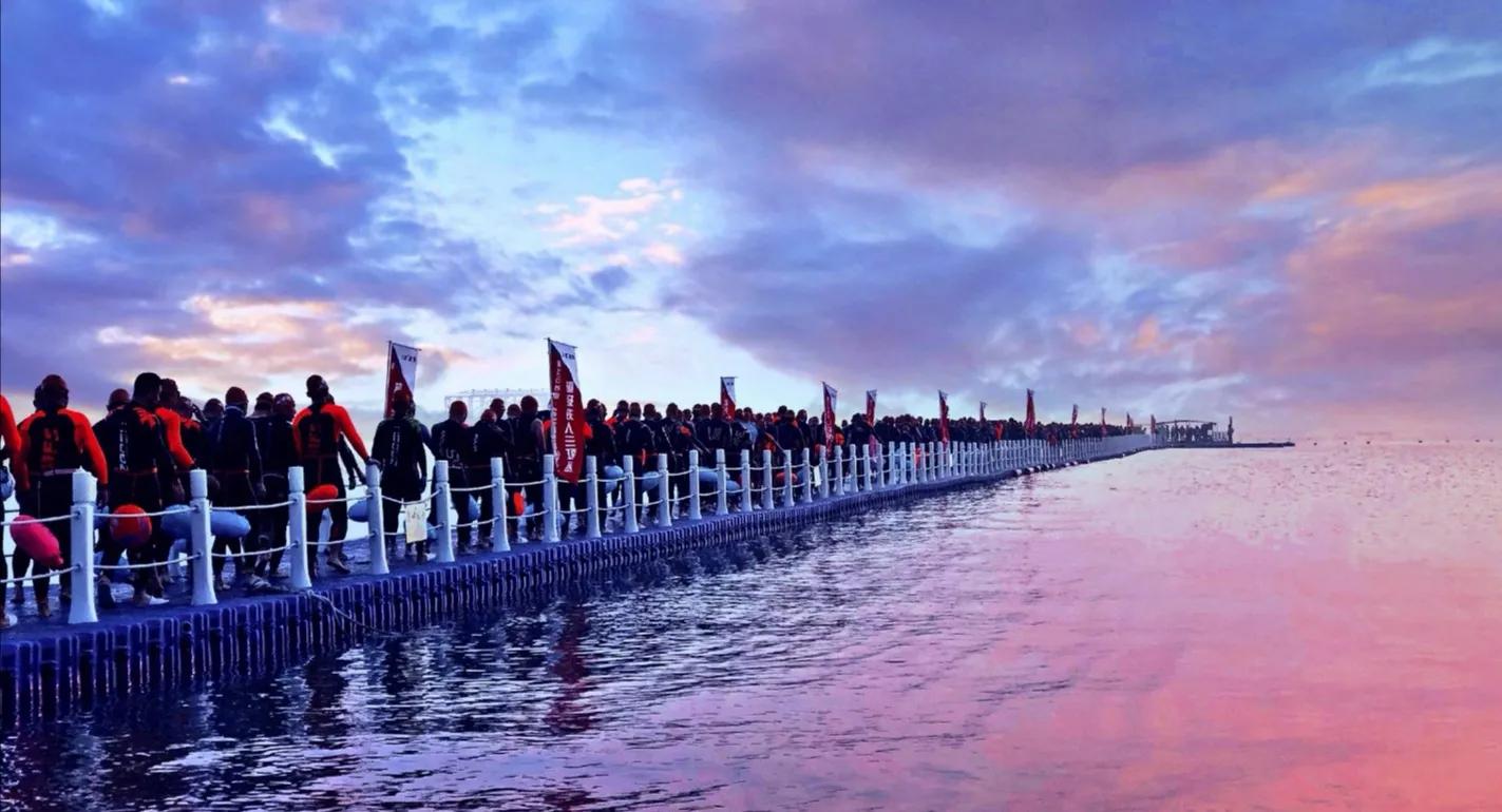 2020连云港226km超级铁人三项赛,连云港铁人三项赛路线图