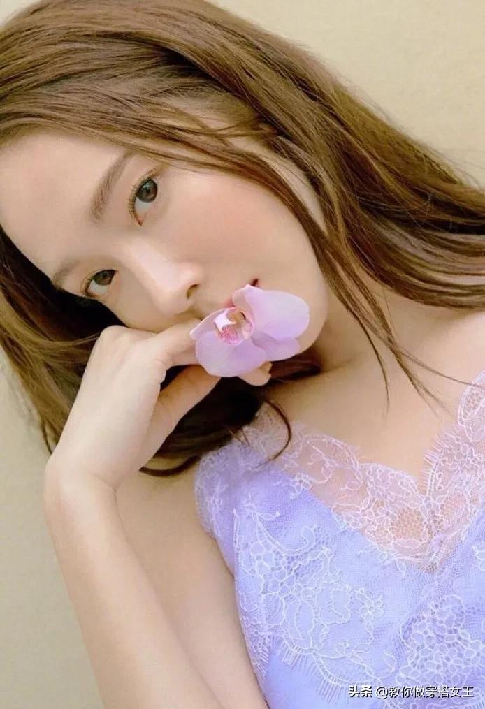 显白3个度以上的发色,显白三个度的粉橘色