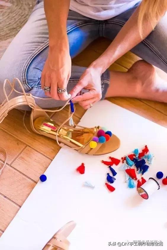 教你六种改造鞋子方法,旧鞋别扔
