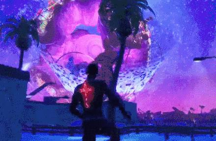 游戏中两千多人参加演唱会,在游戏里举行派对