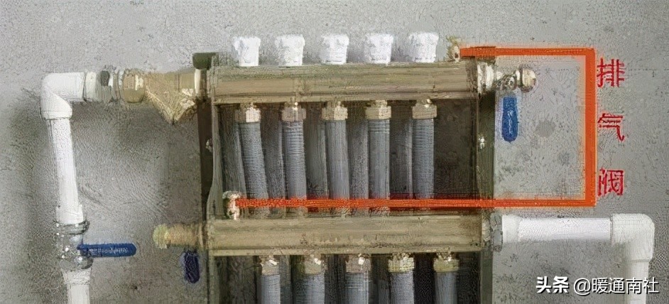 地暖不热放水排气方法,地暖排气放水视频教程抖音
