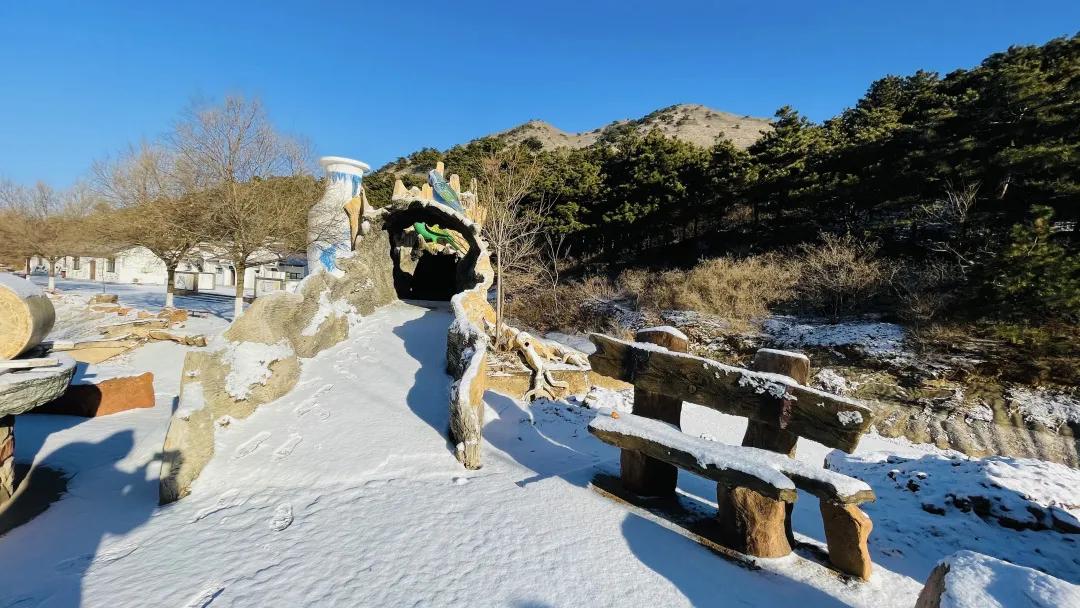 宛如仙境的景点,犹如仙境般的雪景