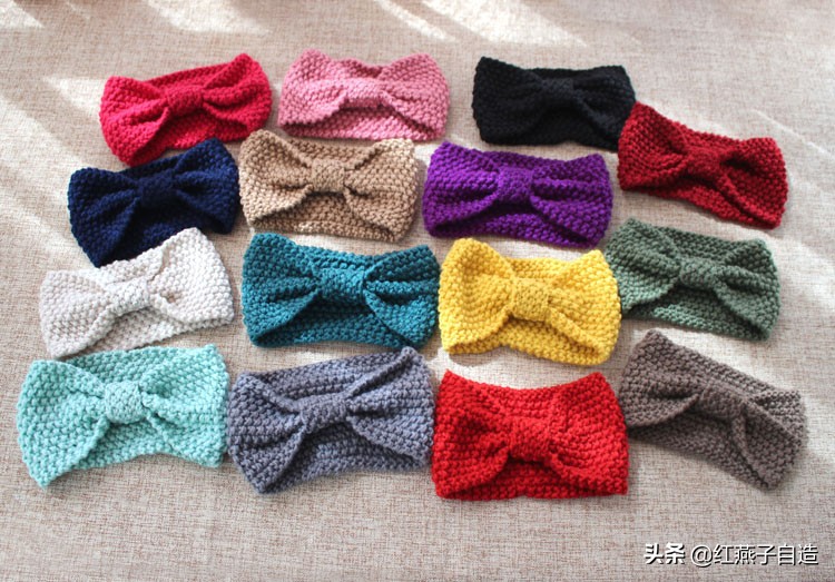 北欧手工编织饰品,毛线编织小饰品ins风