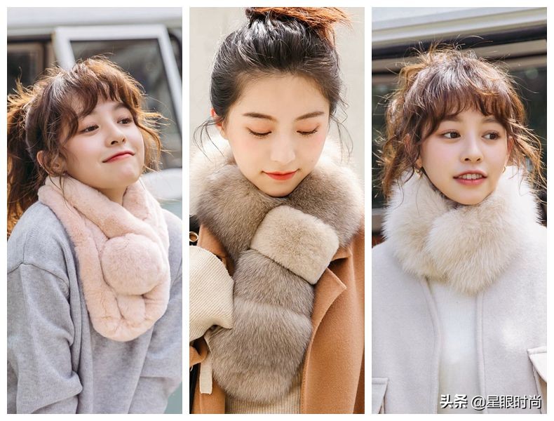 秋冬纯色保暖围巾女,秋冬保暖围巾