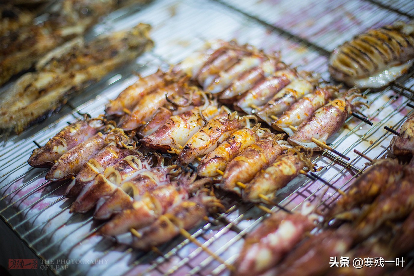 马来西亚沙巴海鲜馆,马来西亚夜市火爆大鱿鱼