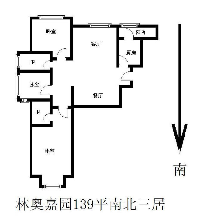 林奥嘉园项目介绍,奥运村5号地主力户型