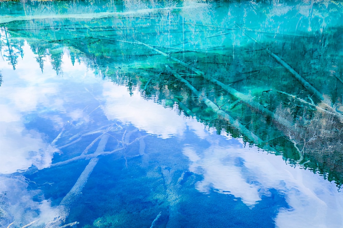 九寨沟最美的一处景点,九寨沟风景区好山好水好风光