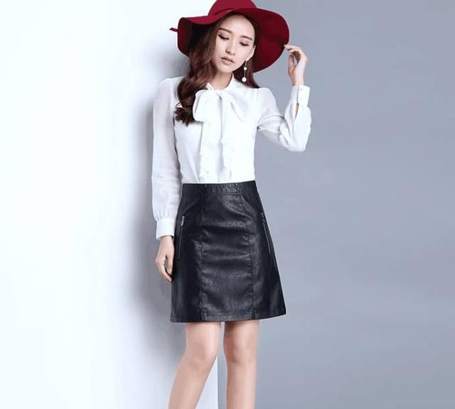 时尚显瘦的裙子让你美得不像话,皮裙时尚最新款