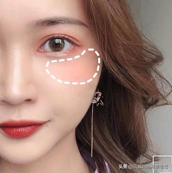 腮红显瘦的正确画法,腮红显脸丰满的打法