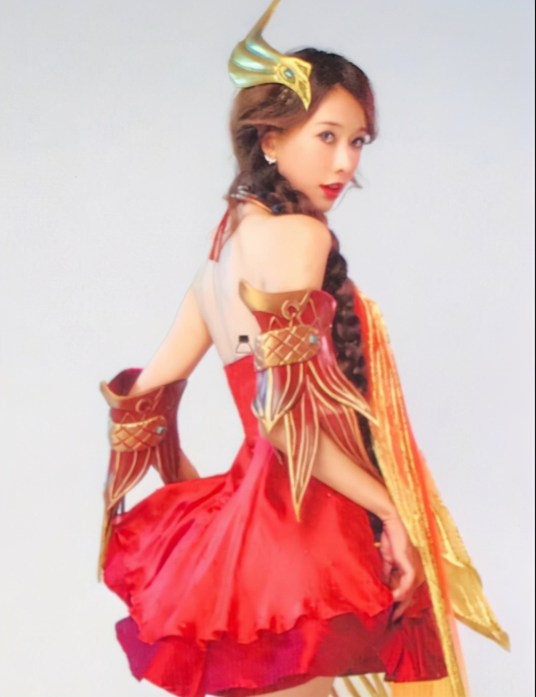 林志玲cosplay造型曝光,林志玲扮小乔视频