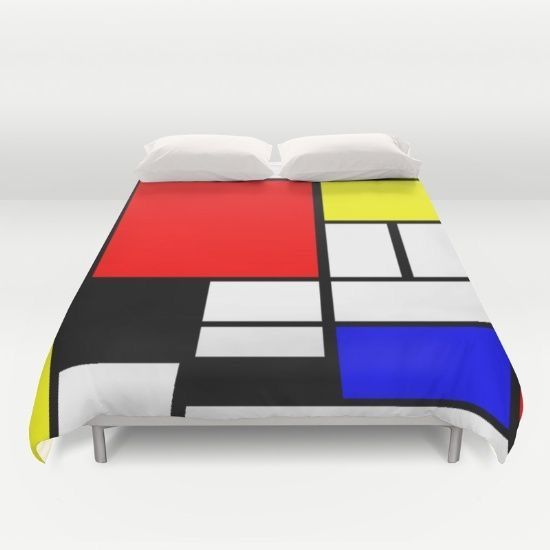 蒙德里安的线条画,蒙德里安逻辑方块技巧