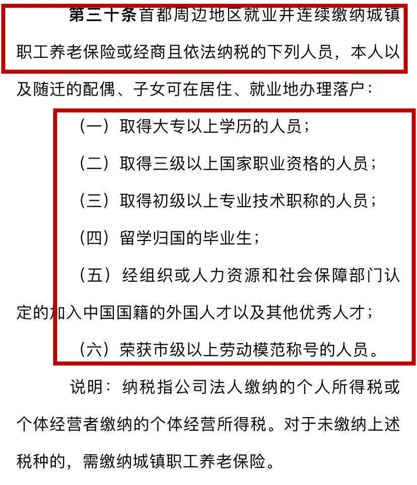 燕郊投靠亲属落户条件,燕郊父母随迁落户条件