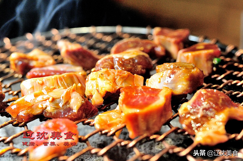 老东北美食烤牛肉,小铝盆烤牛肉沈阳