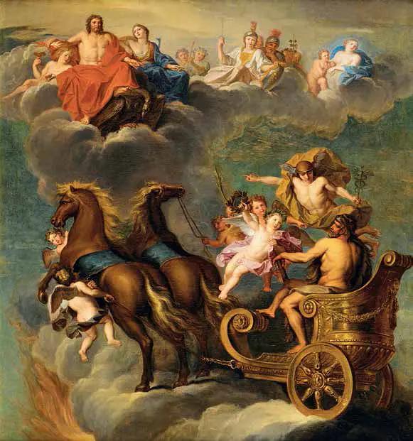 关于希腊神话的名画,希腊神话名画之谜