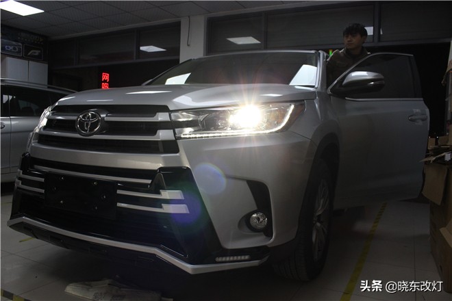 汉兰达照地灯不亮怎么回事,汉兰达车灯不亮能换led灯