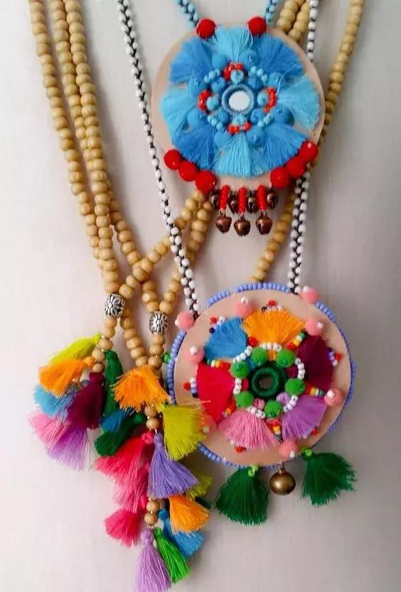 自制流苏装饰品,新家如何用流苏书签做装饰