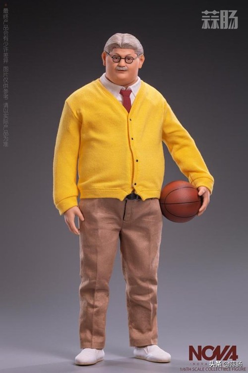 NOVA公布1/6灌篮高手安西教练可动人偶