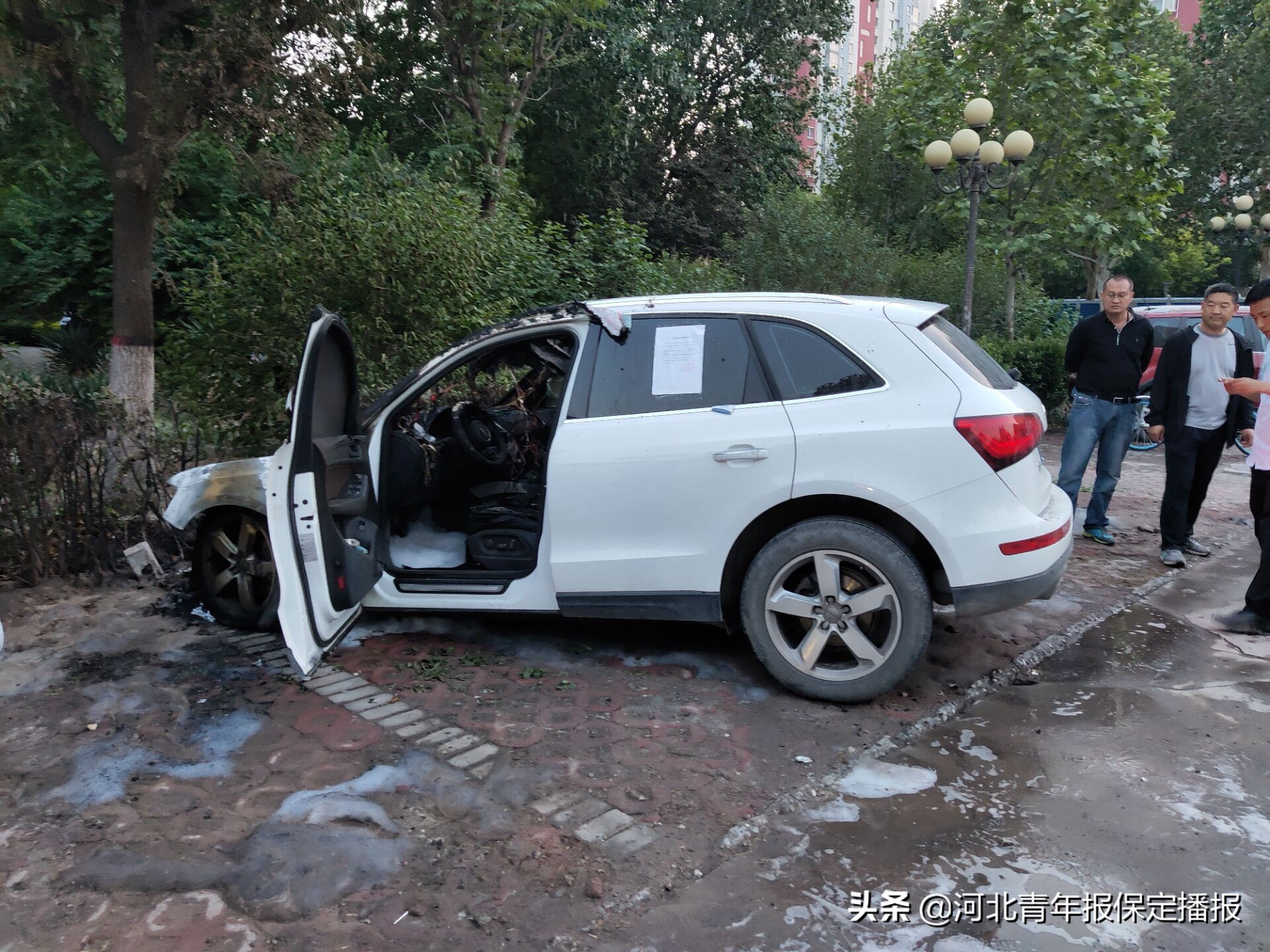 保定小区着火最新消息,小区着火最新事件保定