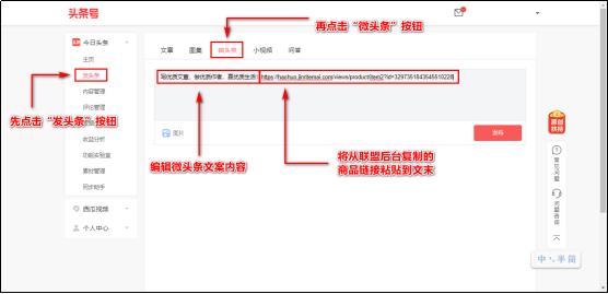 使用微头条教程,微头条操作教程
