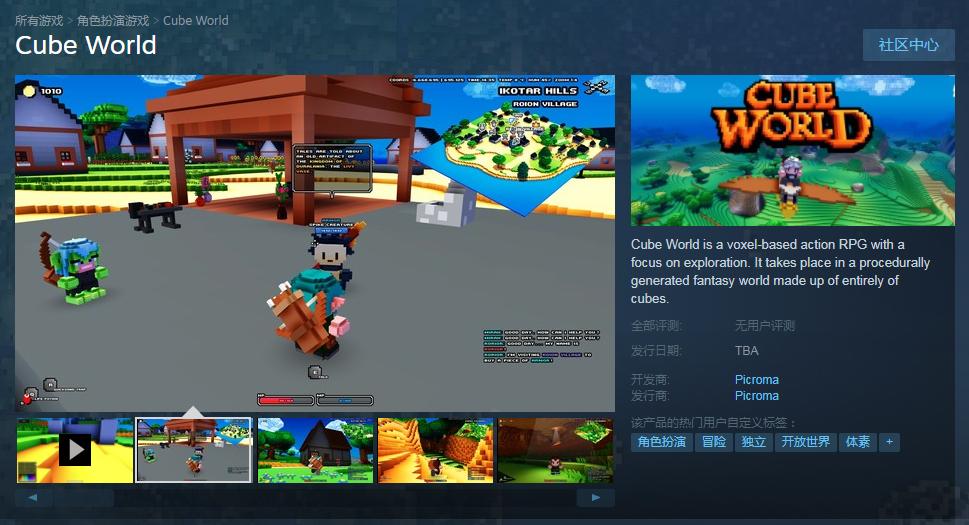cubeworld在steam打不开怎么办,cubeworldsteam版