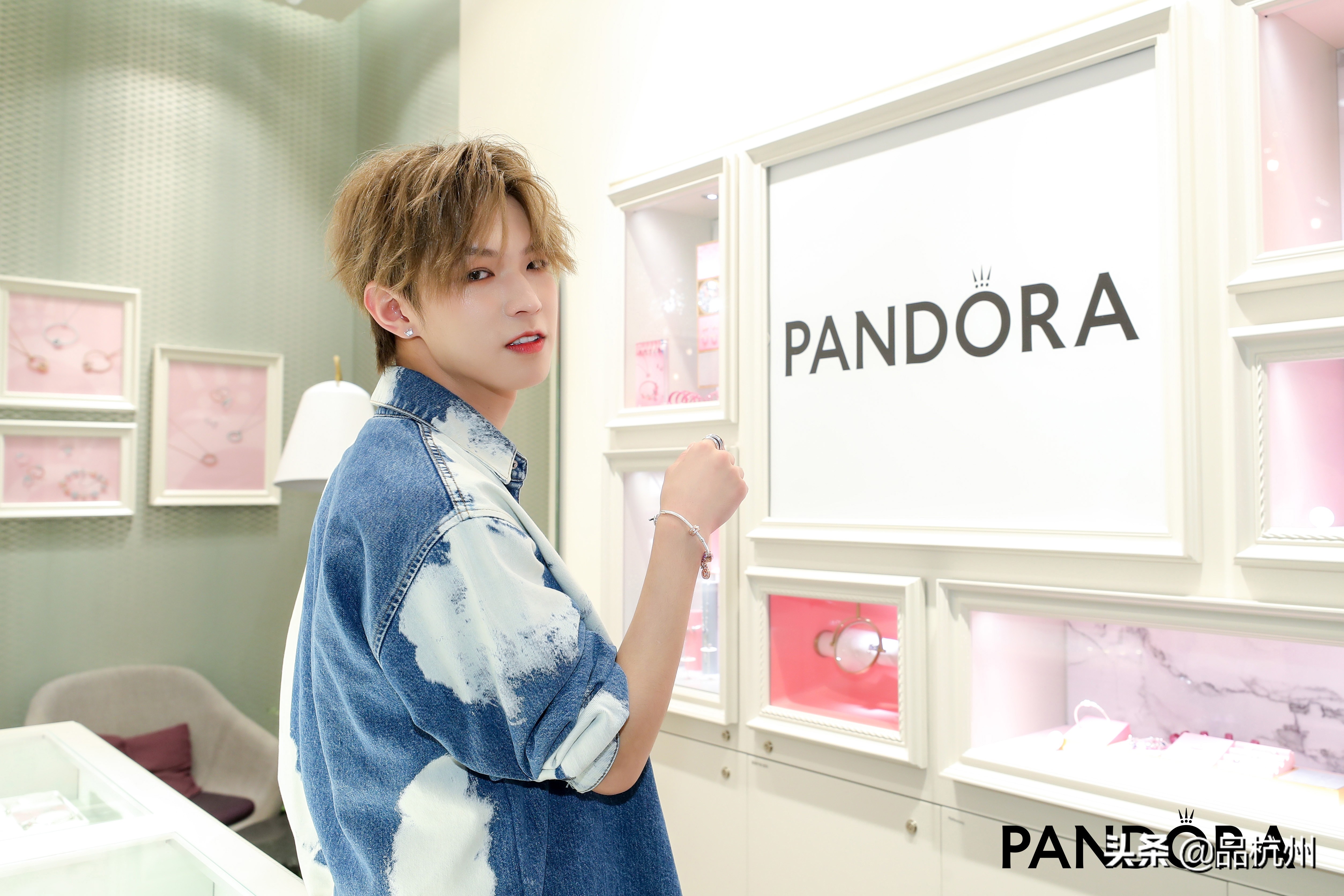 pandora潘多拉海蓝之心,pandora潘多拉珠宝上海