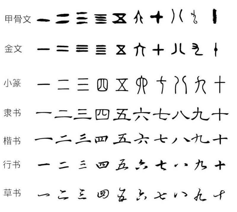 汉字字体的演变,汉字的演变小报