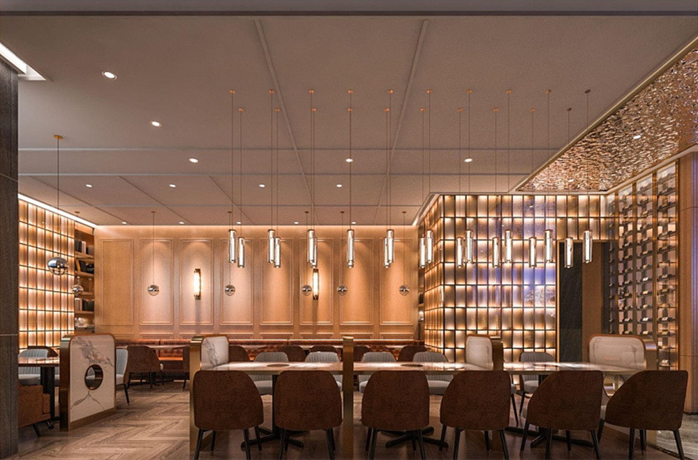 性价比高的自助餐厅装修设计案例,金水区自助餐厅装修设计方案
